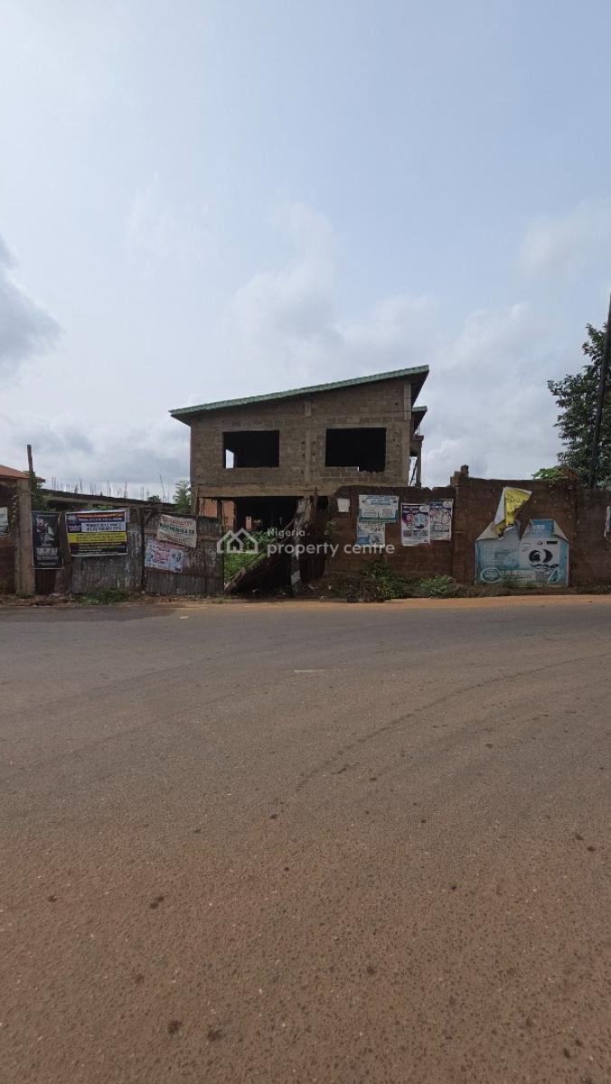 Commercial Uncompleted Building Along The Main Road, Along Iyana Church Rd, Opp Odeji Pharmacy and Store, Transformer Junct, Ibadan, Oyo, Commercial Property for Sale