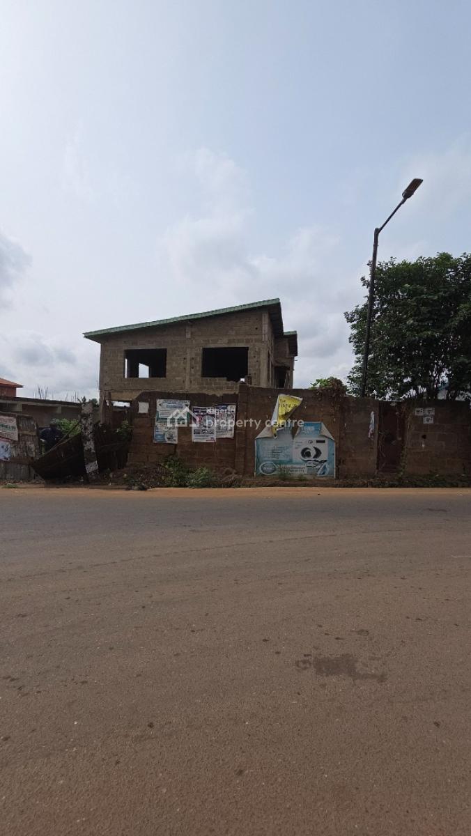 Commercial Uncompleted Building Along The Main Road, Along Iyana Church Rd, Opp Odeji Pharmacy and Store, Transformer Junct, Ibadan, Oyo, Commercial Property for Sale