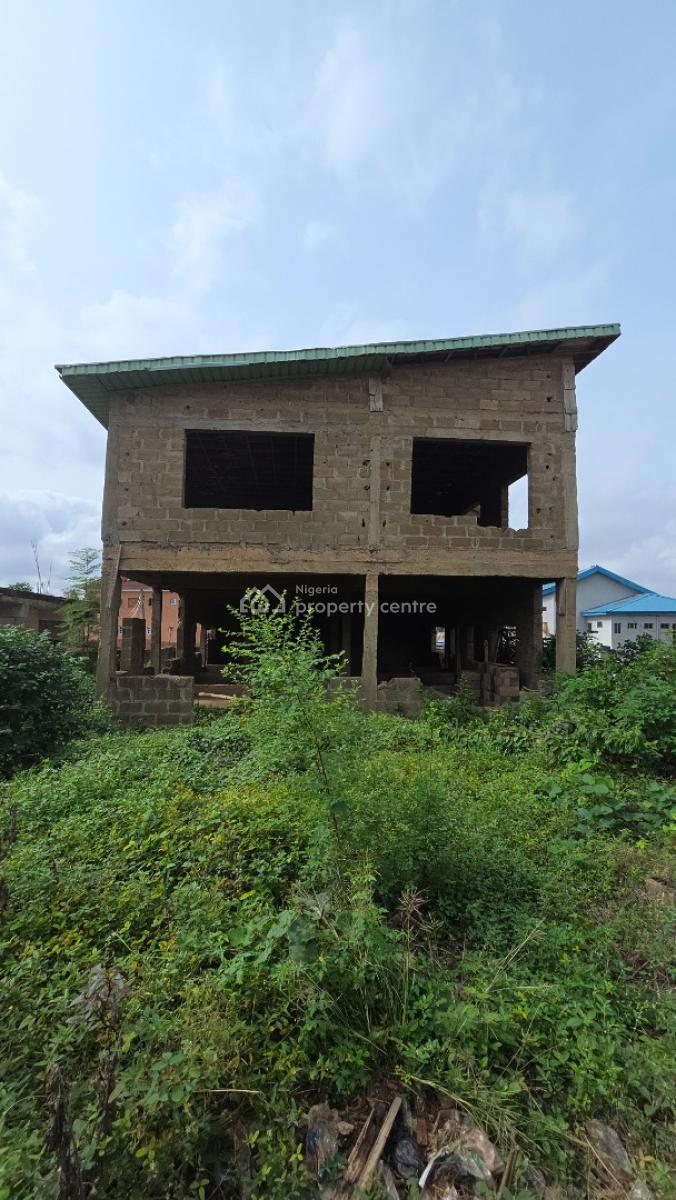 Commercial Uncompleted Building Along The Main Road, Along Iyana Church Rd, Opp Odeji Pharmacy and Store, Transformer Junct, Ibadan, Oyo, Commercial Property for Sale