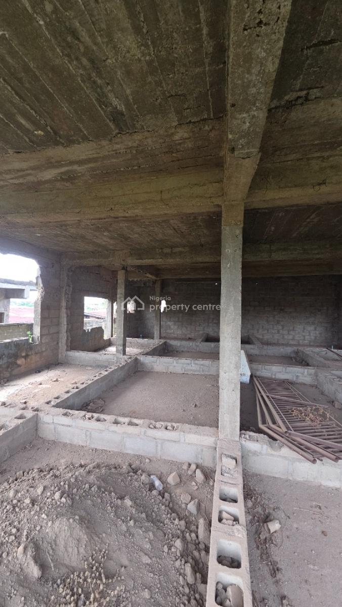 Commercial Uncompleted Building Along The Main Road, Along Iyana Church Rd, Opp Odeji Pharmacy and Store, Transformer Junct, Ibadan, Oyo, Commercial Property for Sale