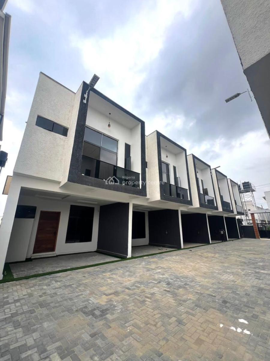 Tastefully 4bedroom Duplex with No Bq, The Property Located at Ikota G R a Lekki, Ikota, Lekki, Lagos, Terraced Duplex for Rent