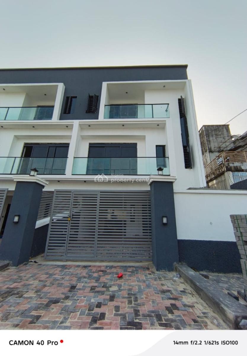Luxury 3 Bedroom Duplex with Self Compound, Eti-osa, Sangotedo, Ajah, Lagos, Detached Duplex for Rent