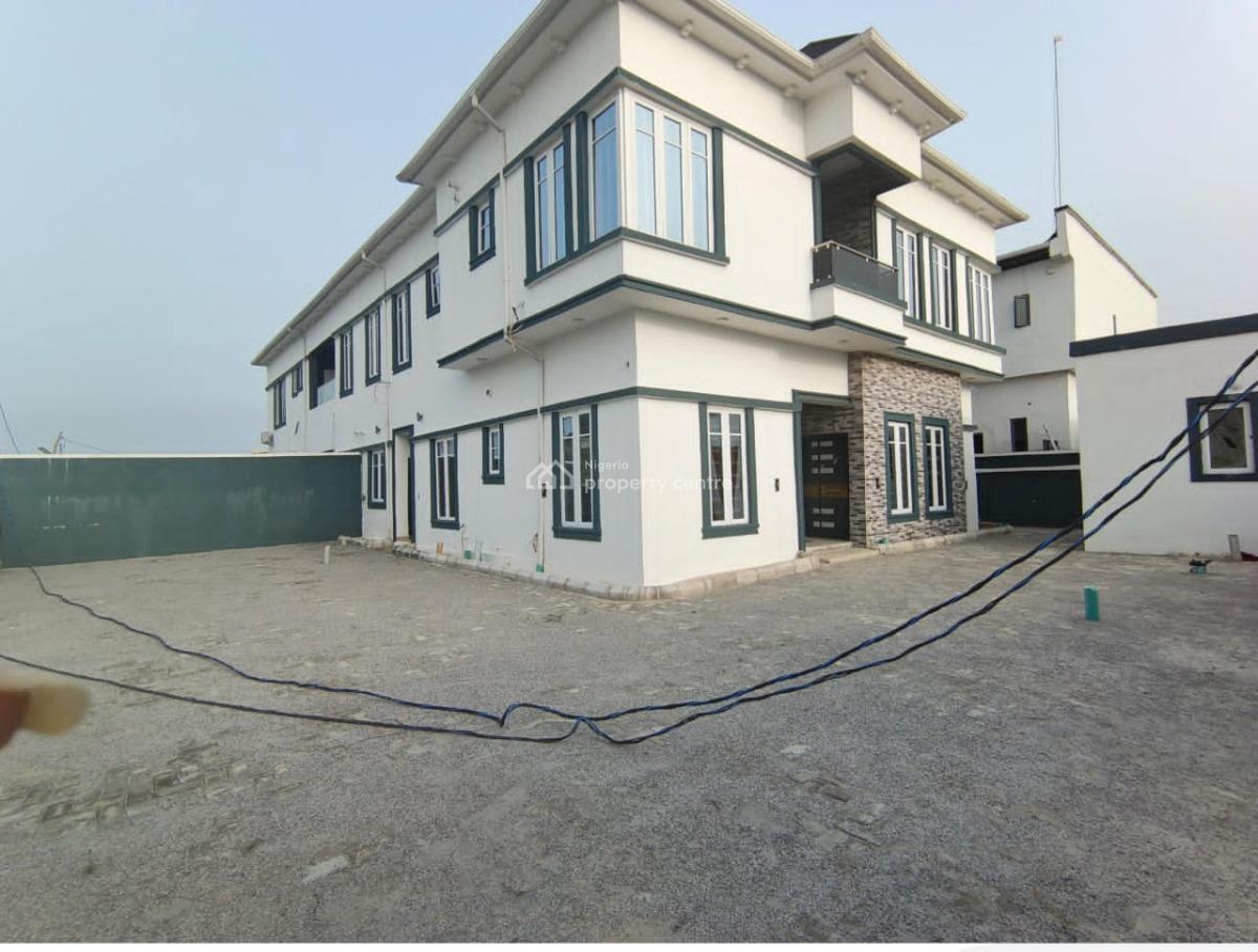 Luxury 4bedroom Duplex Self Compound, Sangotedo Ogidan Lagos, Sangotedo, Ajah, Lagos, Detached Duplex for Rent