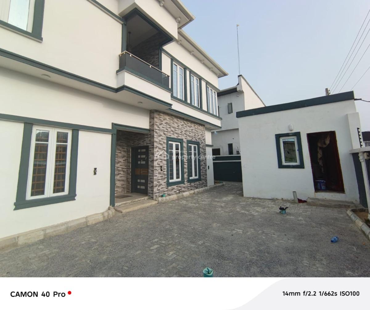 Luxury 4 Bedroom Duplex Self Compound, Ogidan, Sangotedo, Ajah, Lagos, Detached Duplex for Rent