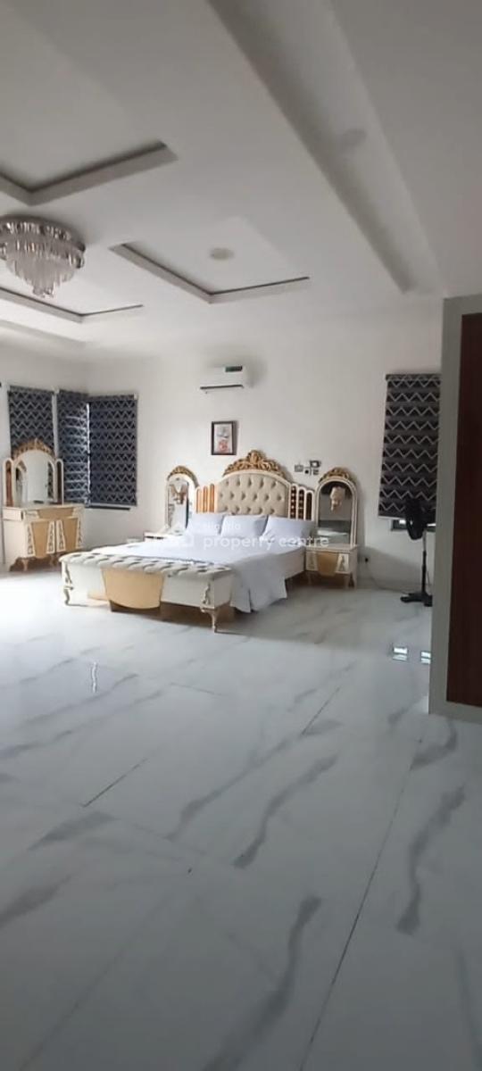 Fully Furnished 5 Bedrooms Detached Duplex with Bq, Chevron Lekki Lagos, Lekki Phase 2, Lekki, Lagos, Flat / Apartment for Rent