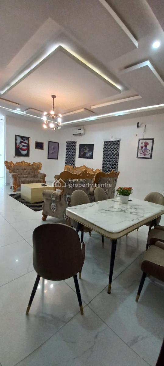 Fully Furnished 5 Bedrooms Detached Duplex with Bq, Chevron Lekki Lagos, Lekki Phase 2, Lekki, Lagos, Flat / Apartment for Rent
