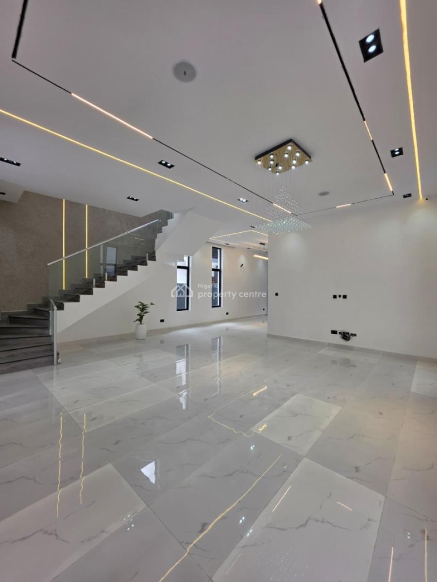 Fully Automated 5-bedroom Detached Duplex, Chevron, Lekki, Lagos, House for Sale