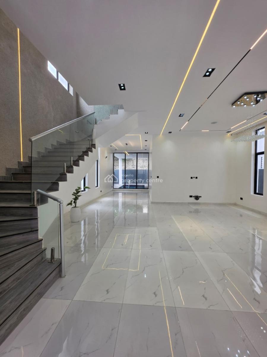 Fully Automated 5-bedroom Detached Duplex, Chevron, Lekki, Lagos, House for Sale