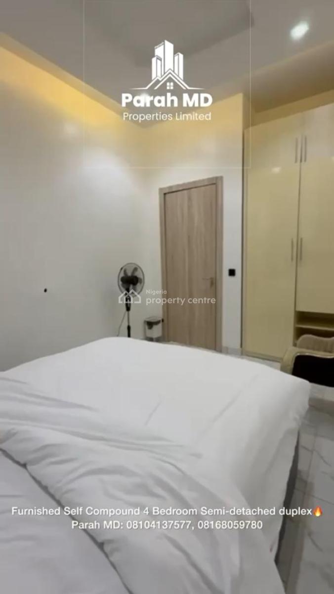 4 Bedroom Semi Detached Duplex, Ikota, Lekki, Lagos, Semi-detached Duplex for Rent