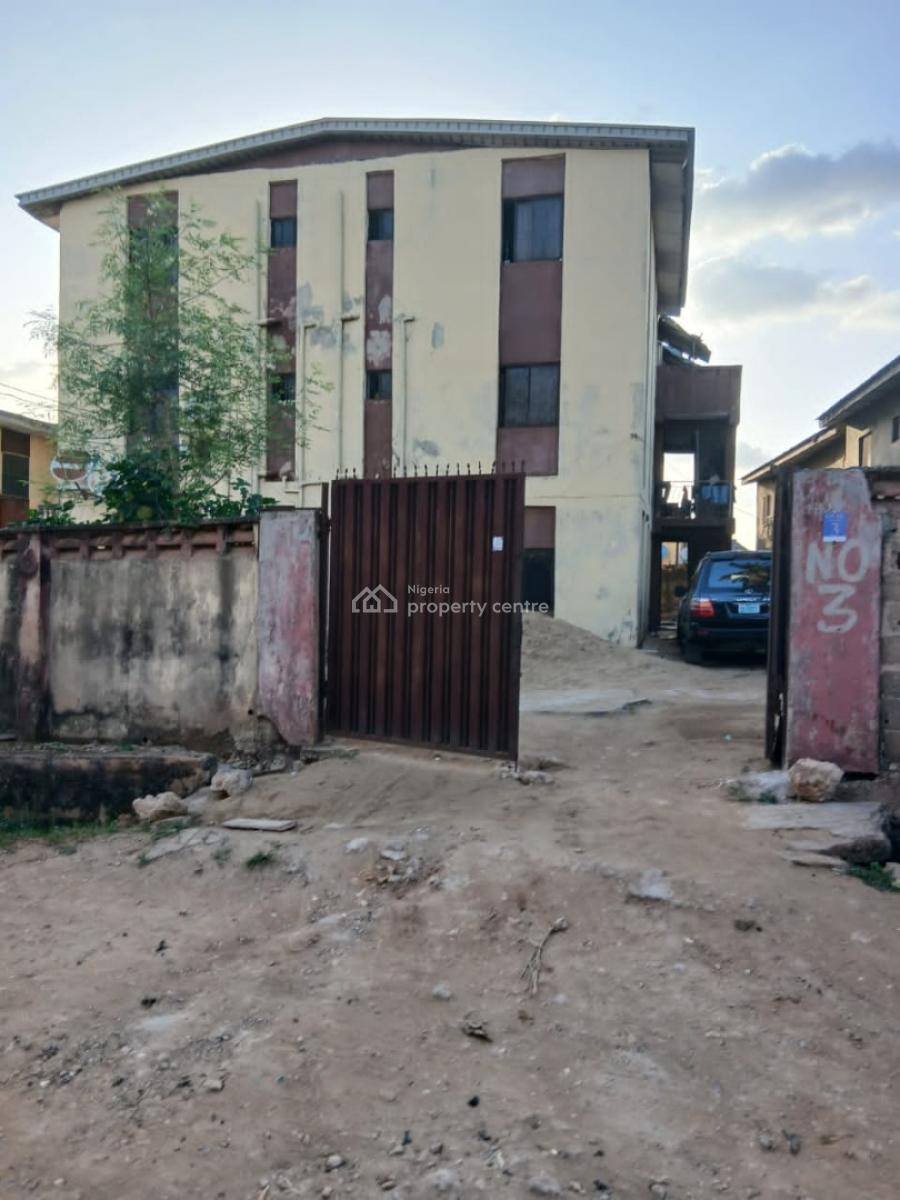 Solid 6 Numbers of 3 Bedroom Flats, Ojodu Grammar School, Ojodu, Lagos, Block of Flats for Sale
