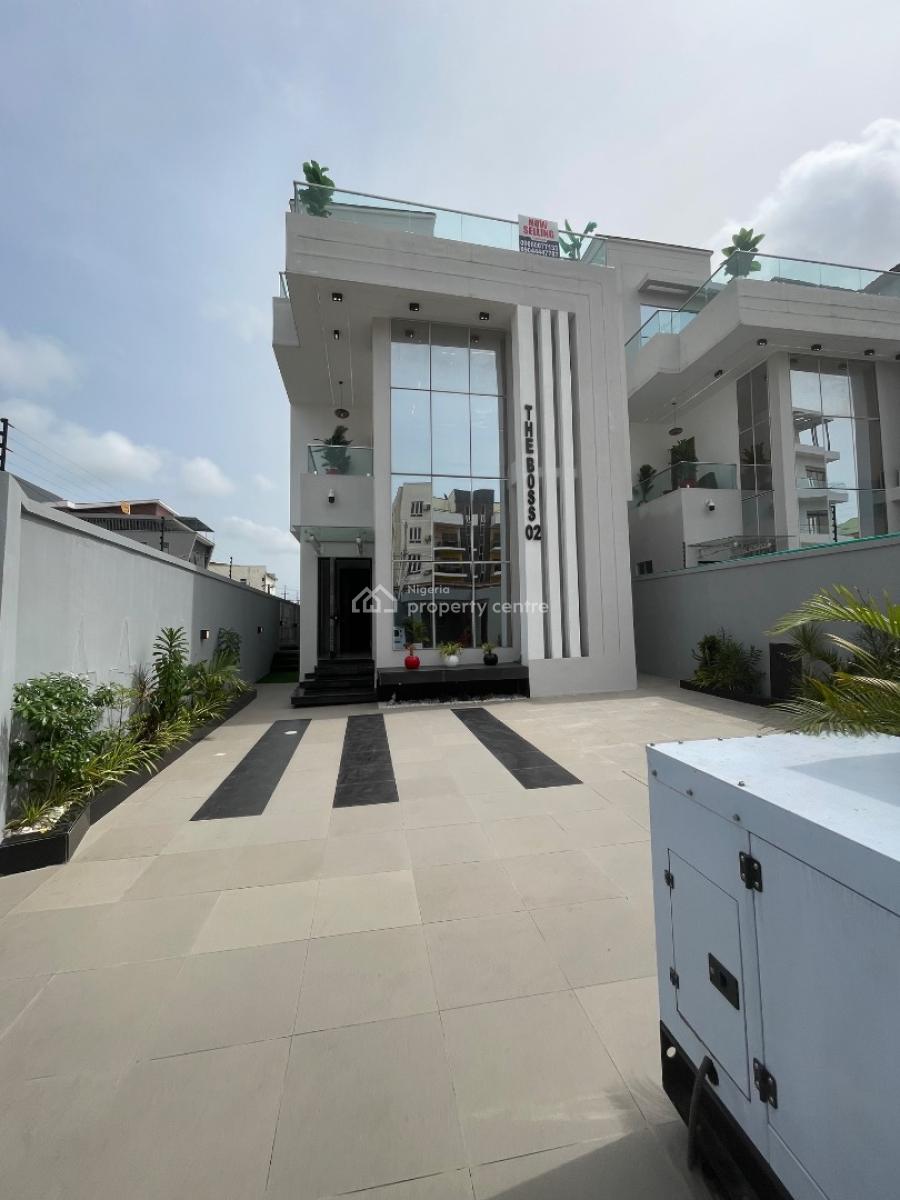 5 Bedroom Duplex with Bq, Cinema, Gym, Elevator & Swimming Pool, Freedom Way / Secured Estate, Lekki Phase 1, Lekki, Lagos, Detached Duplex for Sale