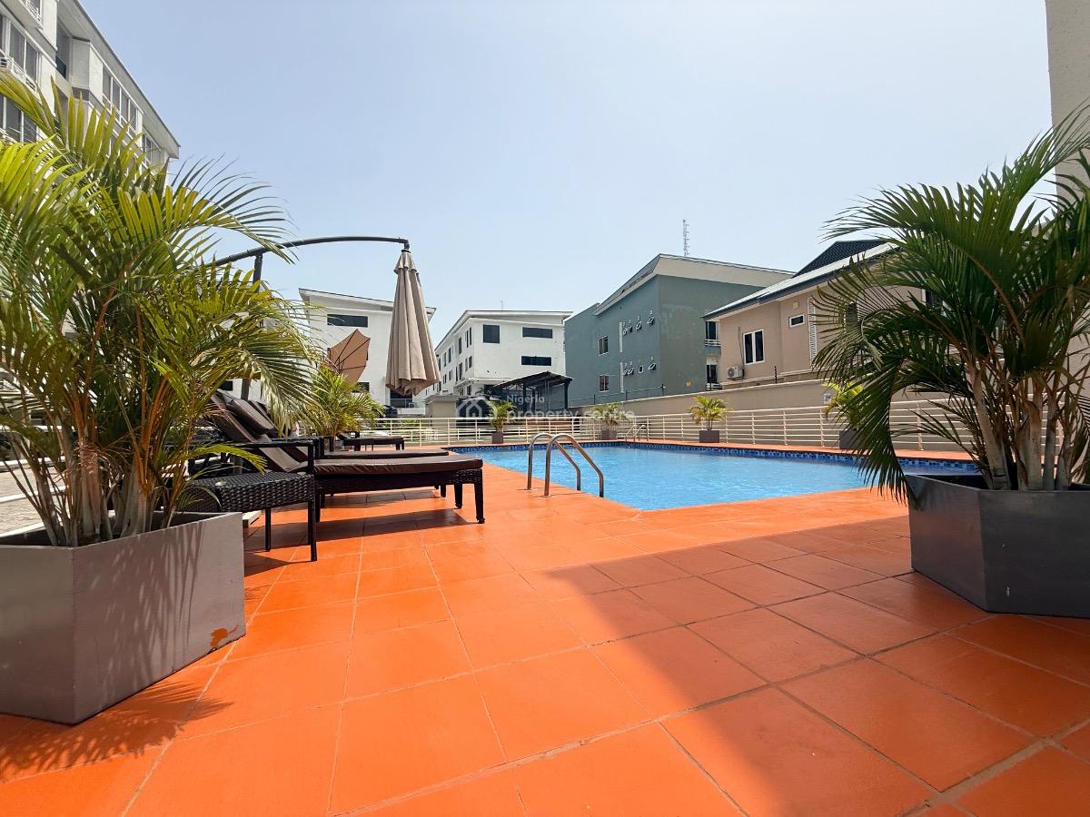 Fully Furnished & Serviced Mini Flat with a Pool, Ikoyi, Lagos, House for Rent