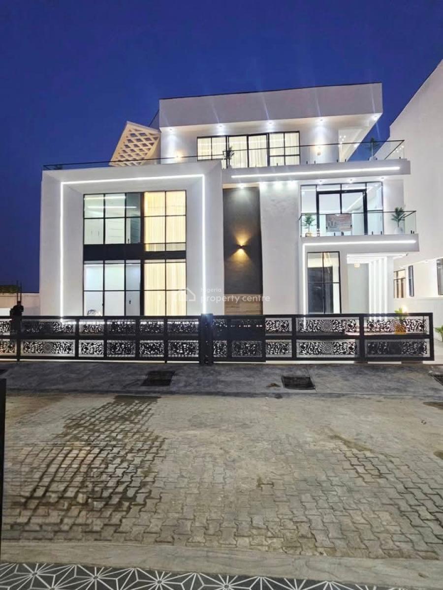 Exquisite 5 Bedroom Mansion Chevron, Chevron Alternative, Lekki Phase 2, Lekki, Lagos, Detached Duplex for Sale