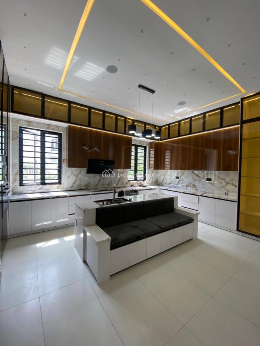 Stunning Newly Built 5 Bedroom Detached Duplex with a Bq and a Pool, Ikota, Lekki, Lagos, Detached Duplex for Sale