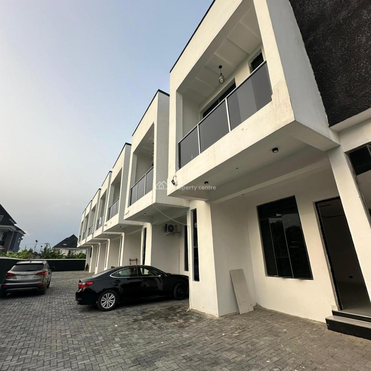 Luxury 3 Bedroom Terrace Duplex with Bq, Lekki Scheme 2, Ajah, Lagos, Terraced Duplex for Sale