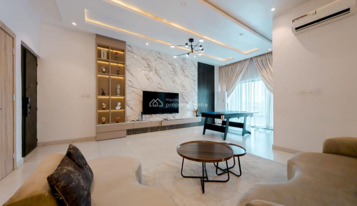 Luxury Brand New 2bedroom Apartment with Rooftop Pool and Gymnasium, Housekeeping,ps5 and Elevator, Lekki, Lagos, Flat / Apartment Short Let