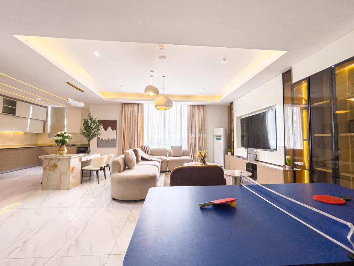 Luxury 2bedroom Penthouse with Elevator and Pool, Table Tennis, Snooker,24hrs Power Supply, Lekki, Lagos, Flat / Apartment Short Let