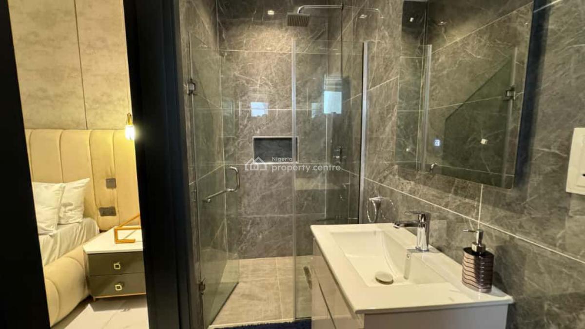 Luxury 2 Bedroom Maisonette with Soccer Board and and 2 Furnished Balc, Housekeeping and Swimming Pool, Lekki Phase 1, Lekki, Lagos, Flat / Apartment Short Let