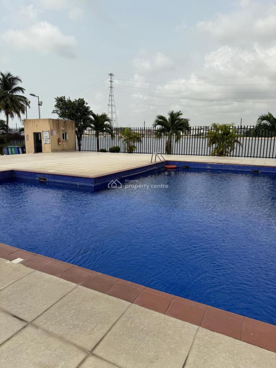 Waterfront 3-bedroom Flat with Pool, Jetty & 24hrs Power, Lekki Phase 1, Lekki Phase 1, Lekki, Lagos, Flat / Apartment for Rent