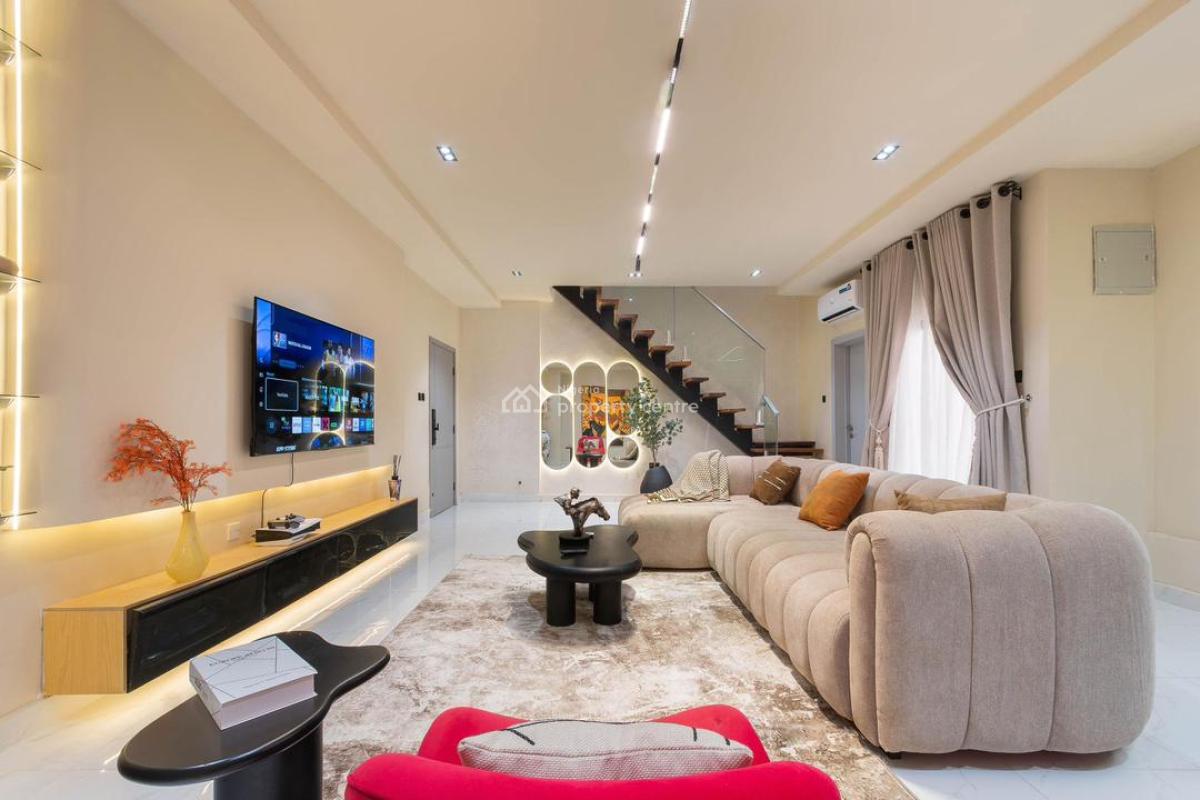 Luxury 2bedroom Maisonette with Elevator and Swimming Pool, Housekeeping,indoor Games and Gym Facilities, Lekki Phase 1, Lekki, Lagos, Flat / Apartment Short Let