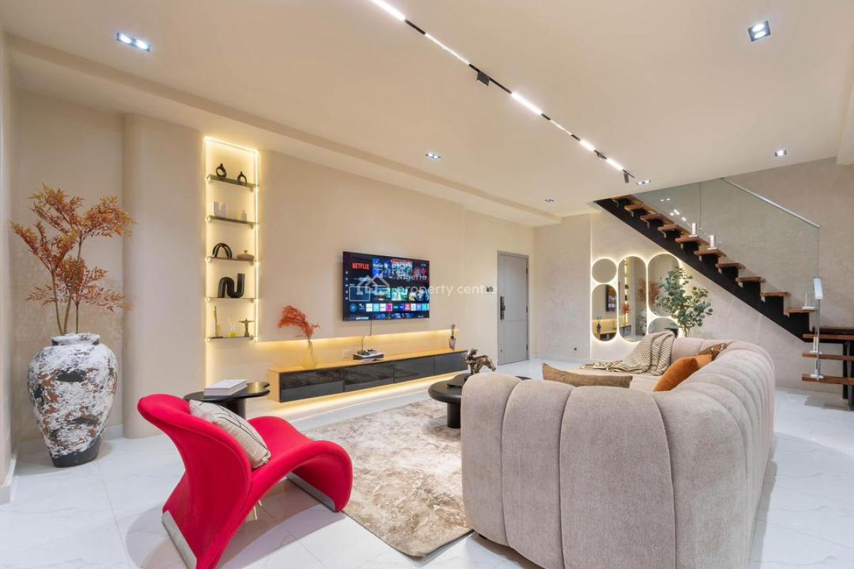 Luxury 2bedroom Maisonette with Elevator and Swimming Pool, Housekeeping,indoor Games and Gym Facilities, Lekki Phase 1, Lekki, Lagos, Flat / Apartment Short Let