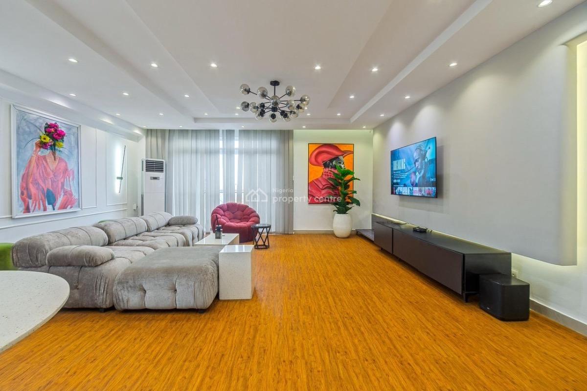 Brand New 2 Bedroom Penthouse Apartment with Ps5, Cinema and Swimming, Lekki Phase 1, Lekki, Lagos, Flat / Apartment Short Let