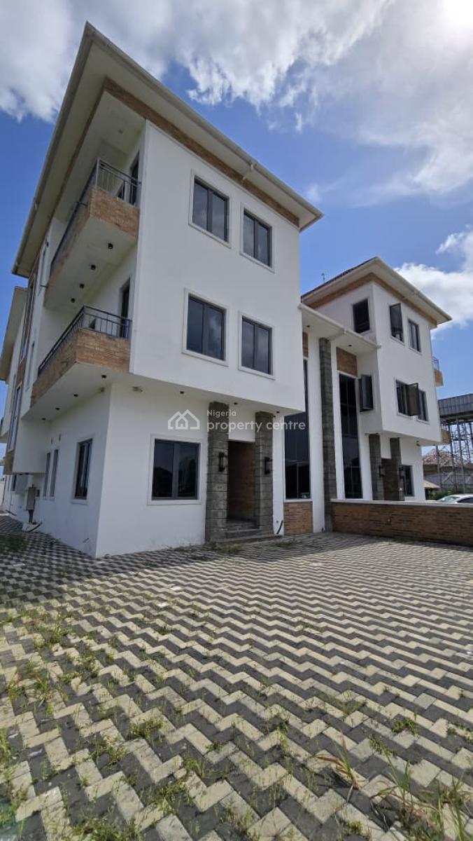 Luxury 4 Bedroom Twin Duplex with Penthouse, Chaplin Court Estate, Ogombo Road, Ajah, Lagos, Detached Duplex for Sale