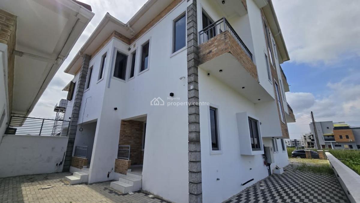Luxury 4 Bedroom Twin Duplex with Penthouse, Chaplin Court Estate, Ogombo Road, Ajah, Lagos, Detached Duplex for Sale