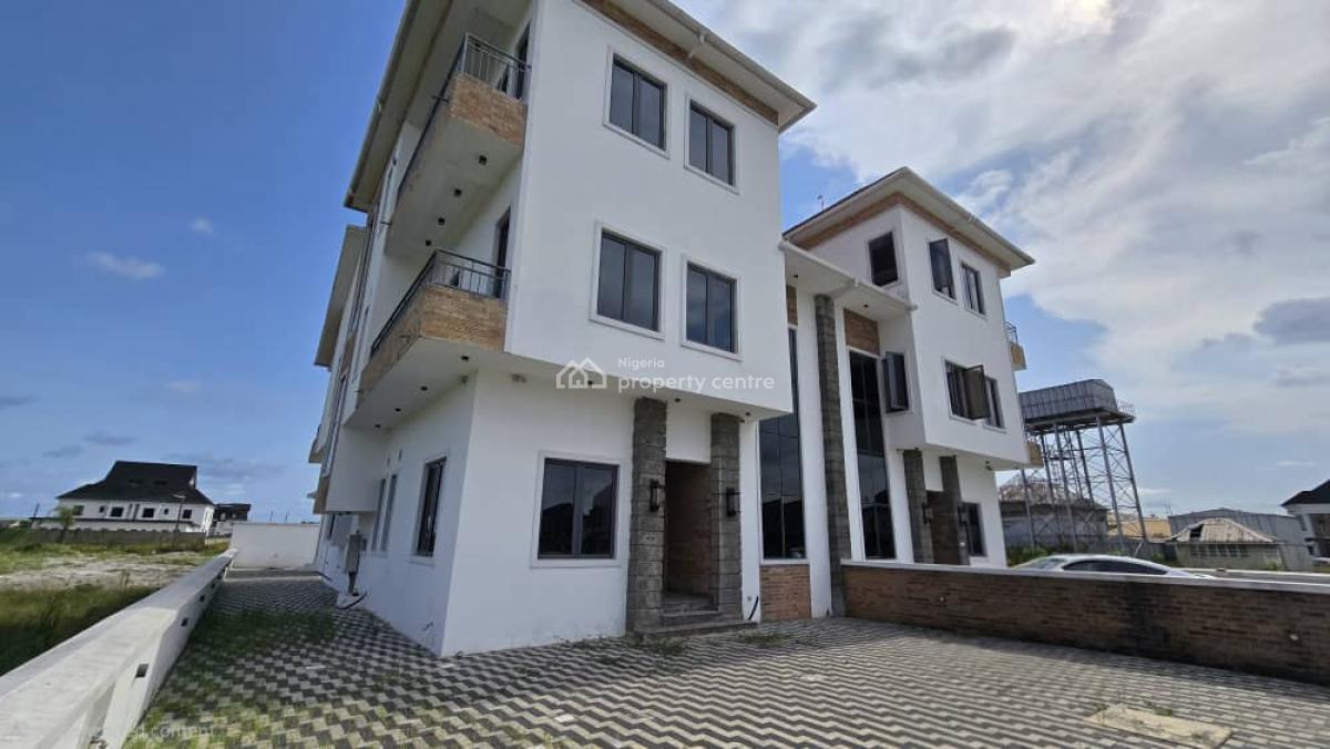Luxury 4 Bedroom Twin Duplex with Penthouse, Chaplin Court Estate, Ogombo Road, Ajah, Lagos, Detached Duplex for Sale