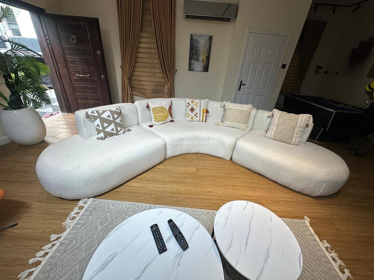 Beautiful 4 Bedroom Semi-detached Duplex with Pool & Bq, Osapa, Lekki, Lagos, House for Rent