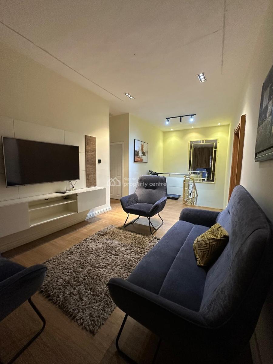 Beautiful 4 Bedroom Semi-detached Duplex with Pool & Bq, Osapa, Lekki, Lagos, House for Rent