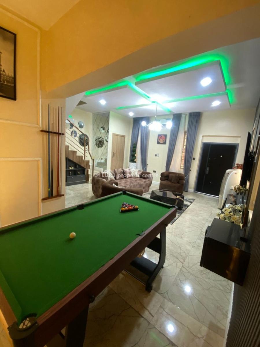 Luxurious Furnished 3 Bedroom Duplex 30kva Inverter 24hours Light, Secure Estate Harris Drive, Vgc, Lekki, Lagos, Flat / Apartment for Rent