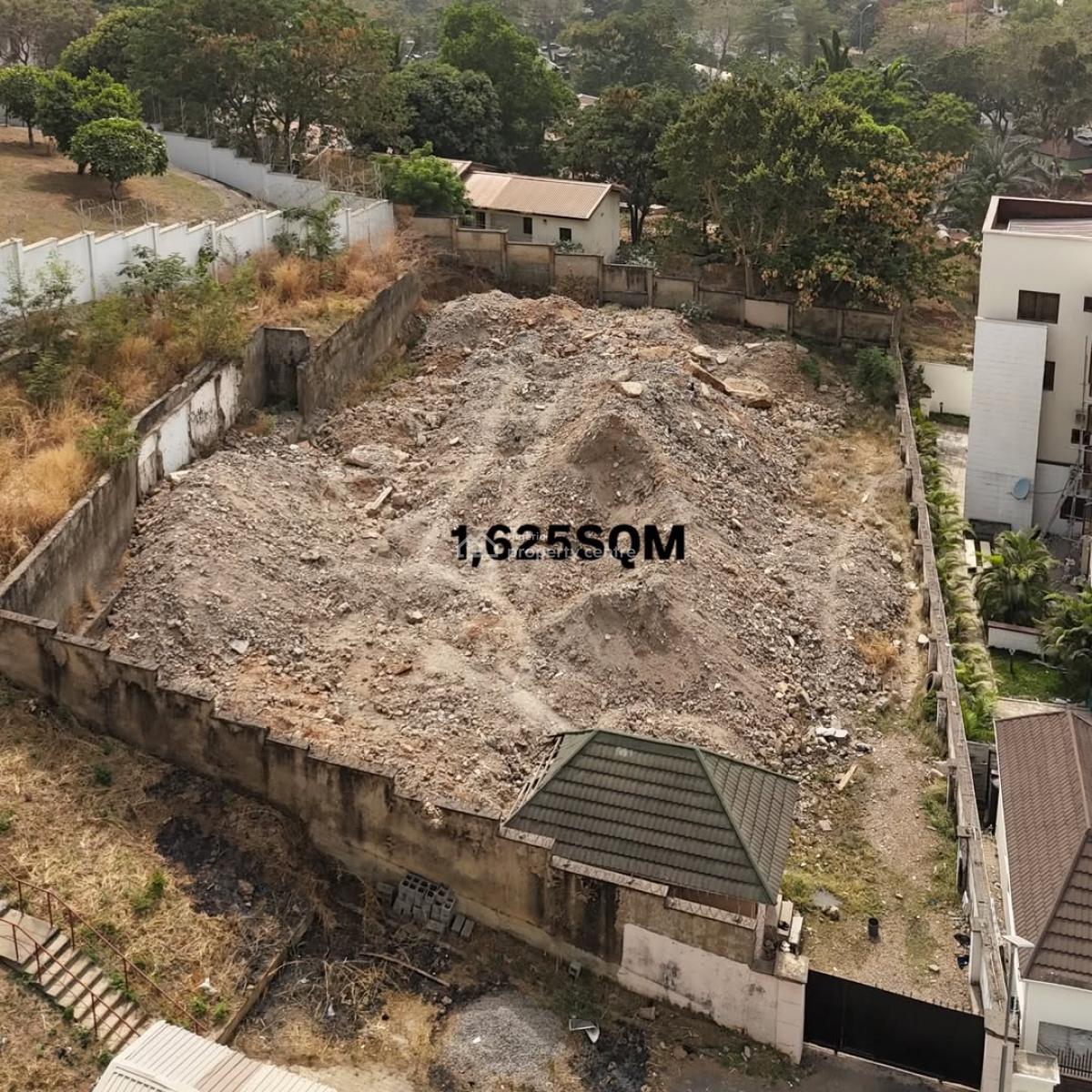 Beautiful 1625 Sqm Residential Plot, Fcda Cofo, Serene and Well Secured Neighborhood, Maitama District, Abuja, Land for Sale