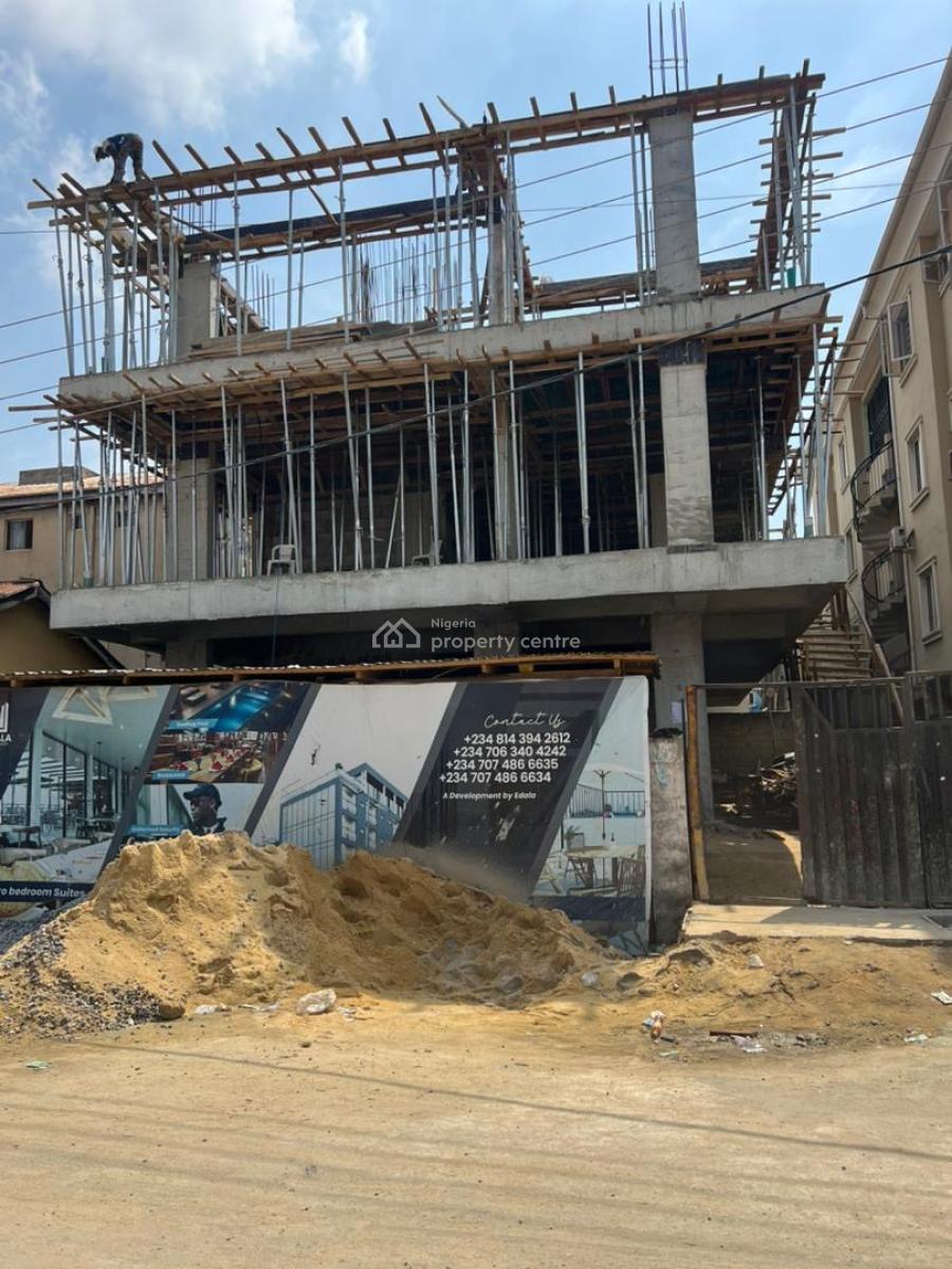 High Yield 1 Bedroom Apartment Investment with Gym & Co-working Space, Modern Apartment Project in One of The Lagos Busiest Rental Hub, Sabo, Yaba, Lagos, Block of Flats for Sale