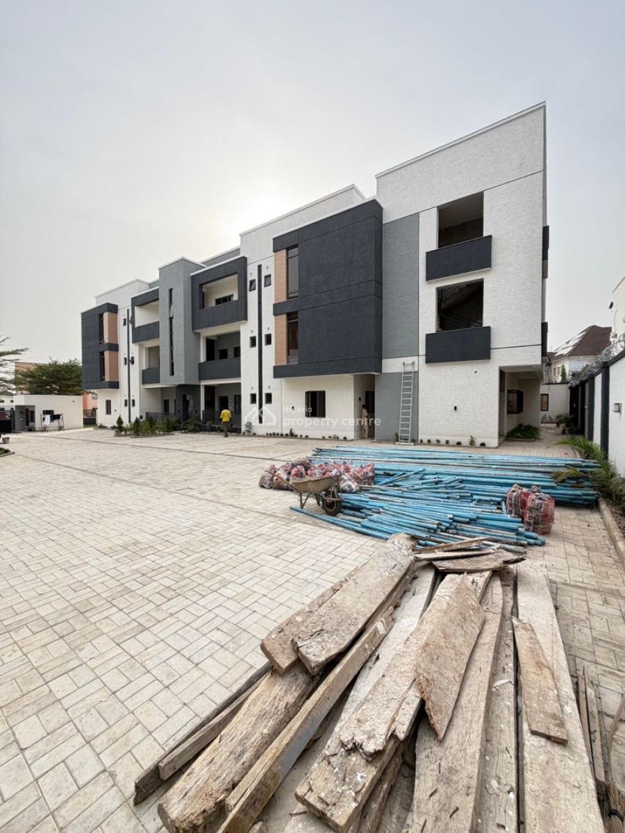 Luxurious 3 Bedroom Spacious Apartment with Bq., Serene  and Well Secured Neighborhood, Life Camp, Abuja, Flat / Apartment for Sale