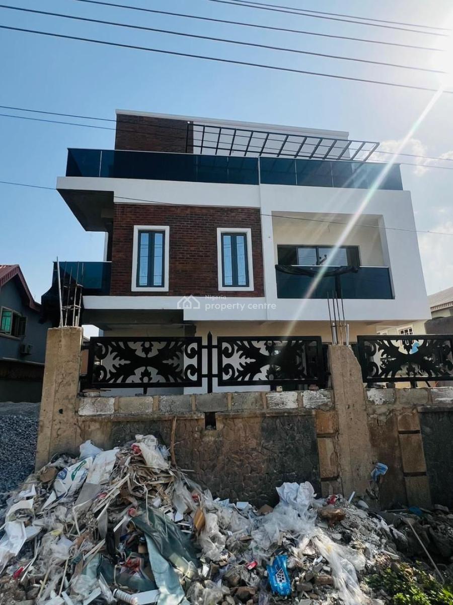 Magnificient 5 Bedroom Fully Detached Duplex Plus Bq & Open Terrace ., Majestically Built Home + Study, Bq, Terrace in Call to Access Estate, Gra Phase 1, Magodo, Lagos, Detached Duplex for Sale