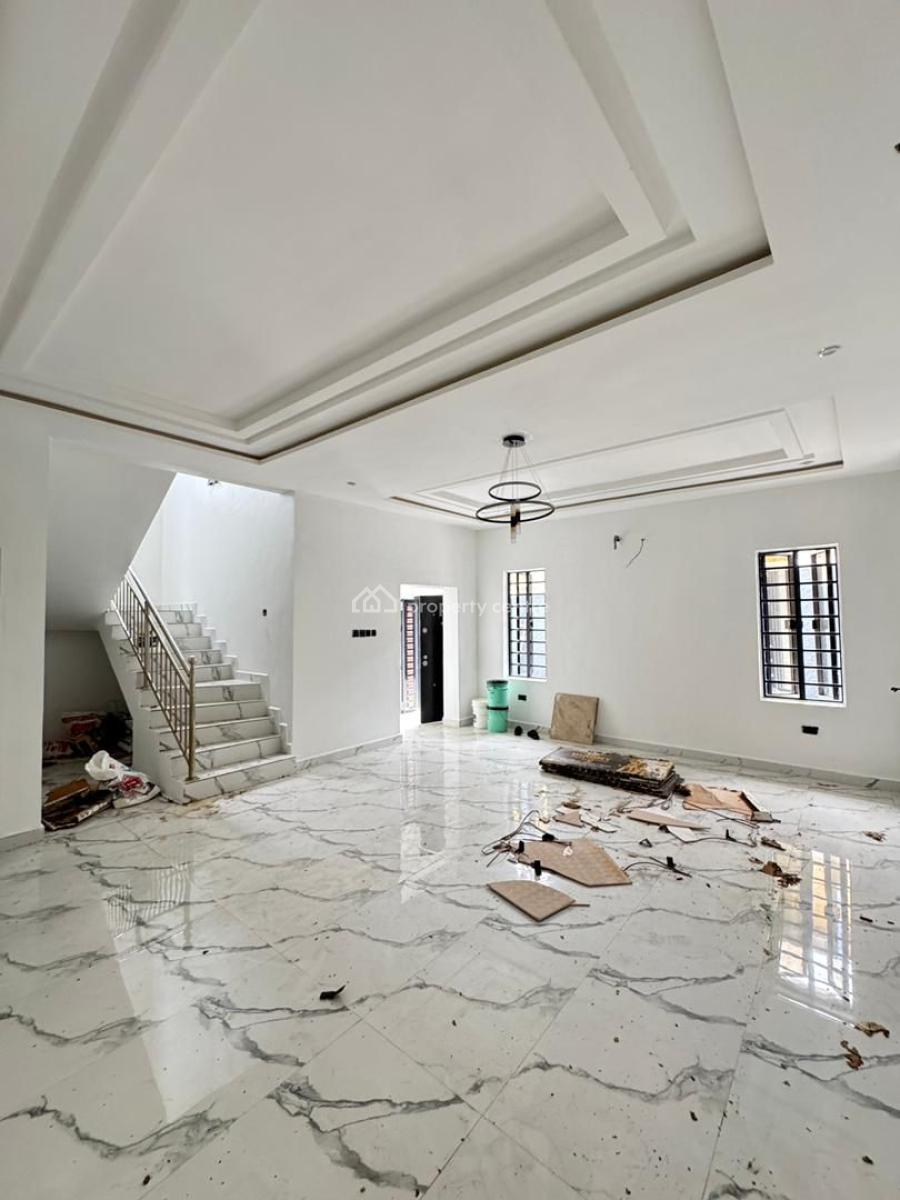 Breathtaking 4 Bedroom Fully Detached Duplex with Bq, Stunningly Designed Home with Bq, Driveway in a Secured Estate, Gra Phase 1, Magodo, Lagos, Detached Duplex for Sale