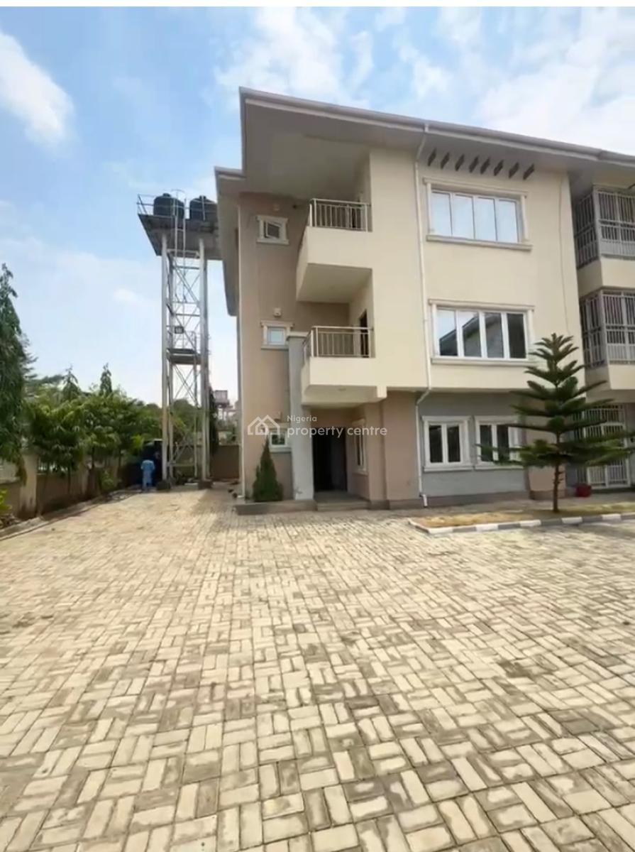 Modern New 4bedroom Terrace Duplex +bq+ Corner Piece, Guzape Main, Guzape District, Abuja, Terraced Duplex for Sale