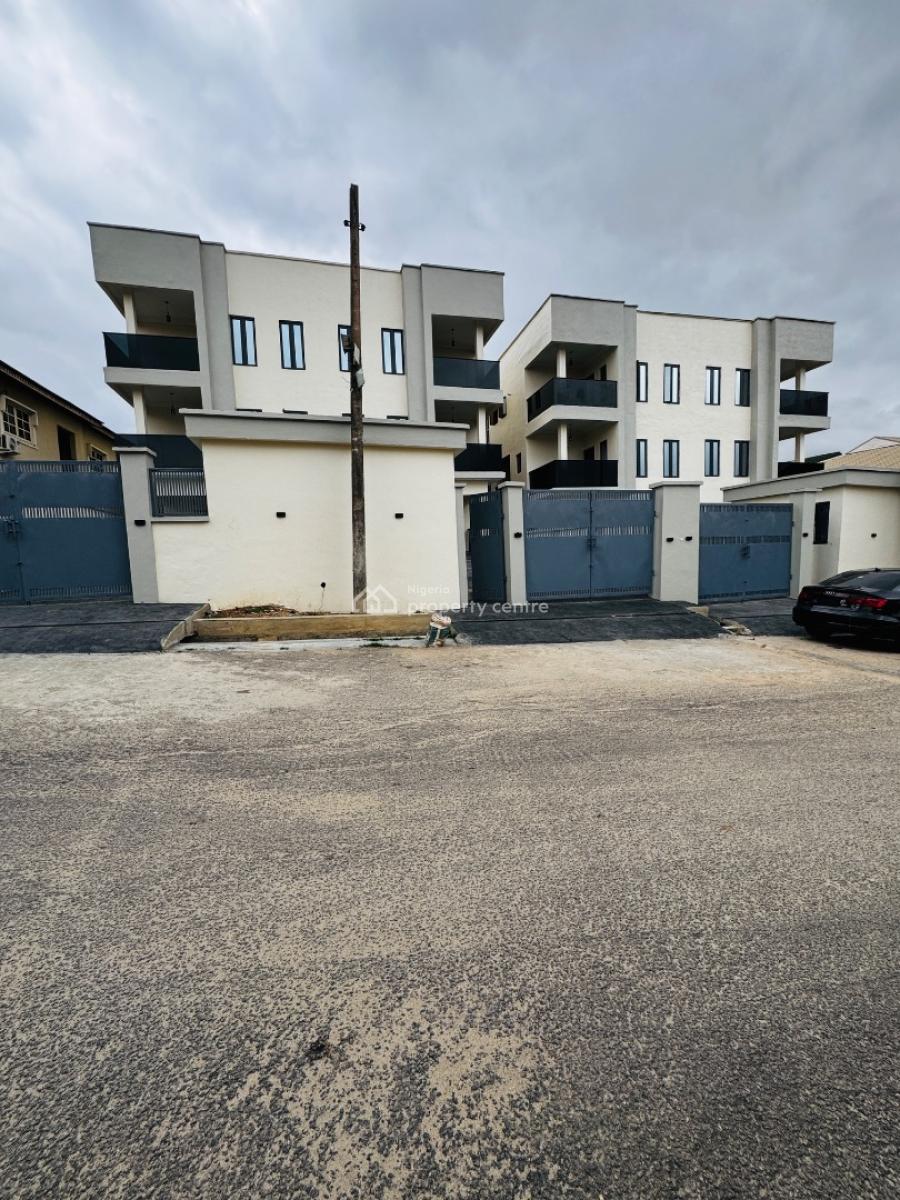 Breathtaking 5 Bedroom Semi Detached Duplex with Bq, Stunningly Designed Home with Bq in a Secured Estate, Gra Phase 1, Magodo, Lagos, Semi-detached Duplex for Sale