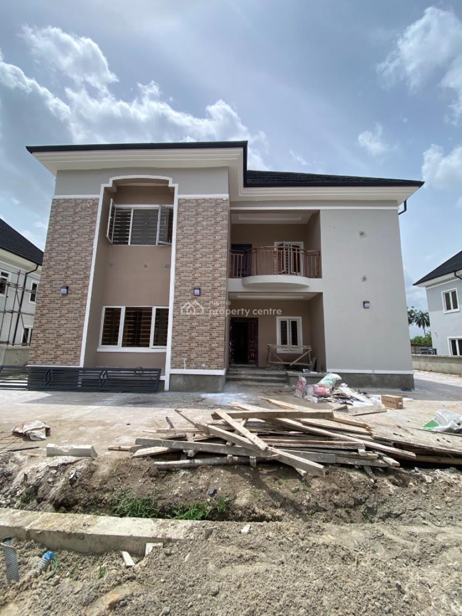 Brand New 4 Bedroom Detached Duplex with Bq in a Service Estate, Reef Court Estate Off Peter Odili Road, Port Harcourt, Rivers, Detached Duplex for Sale