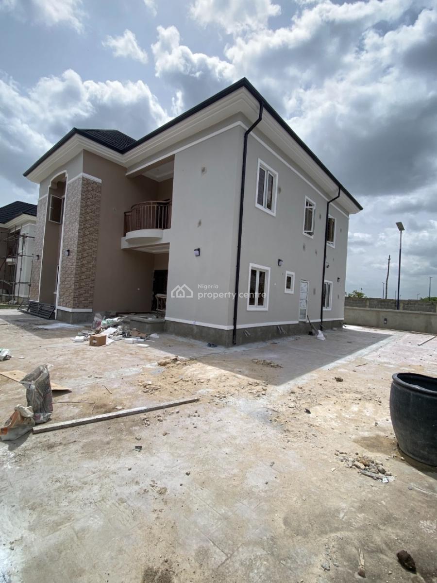 Brand New 4 Bedroom Detached Duplex with Bq in a Service Estate, Reef Court Estate Off Peter Odili Road, Port Harcourt, Rivers, Detached Duplex for Sale