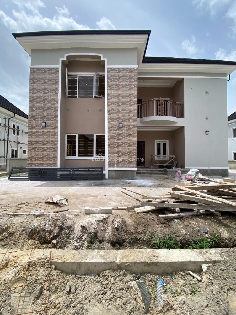 Brand New 4 Bedroom Detached Duplex with Bq in a Service Estate, Reef Court Estate Off Peter Odili Road, Port Harcourt, Rivers, Detached Duplex for Sale