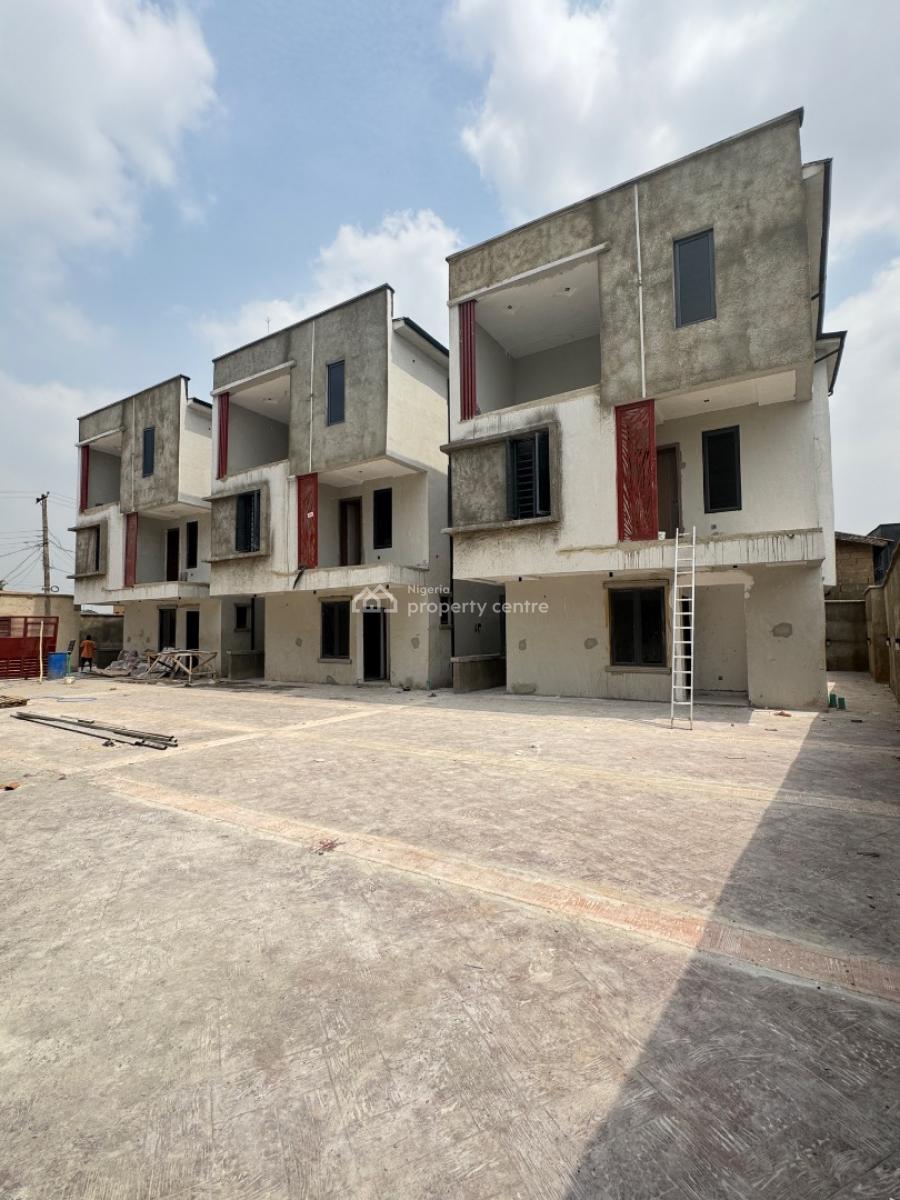 Luxurious 4 Bedroom Fully Detached Duplex with Bq, Ikeja, Ogba, Ikeja, Lagos, Terraced Duplex for Sale