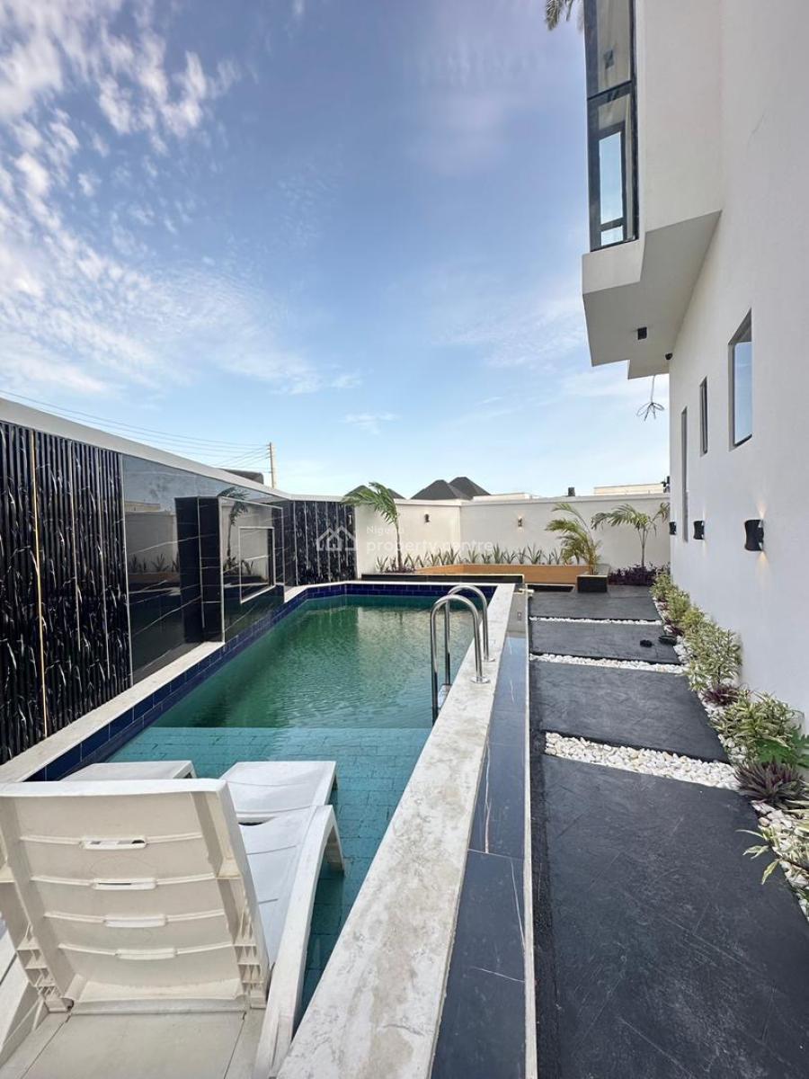 Sophisticated Luxury 5 Bedroom Duplex + Bq, Water Fountain & Pool, Orchid, Lekki, Lagos, Detached Duplex for Sale