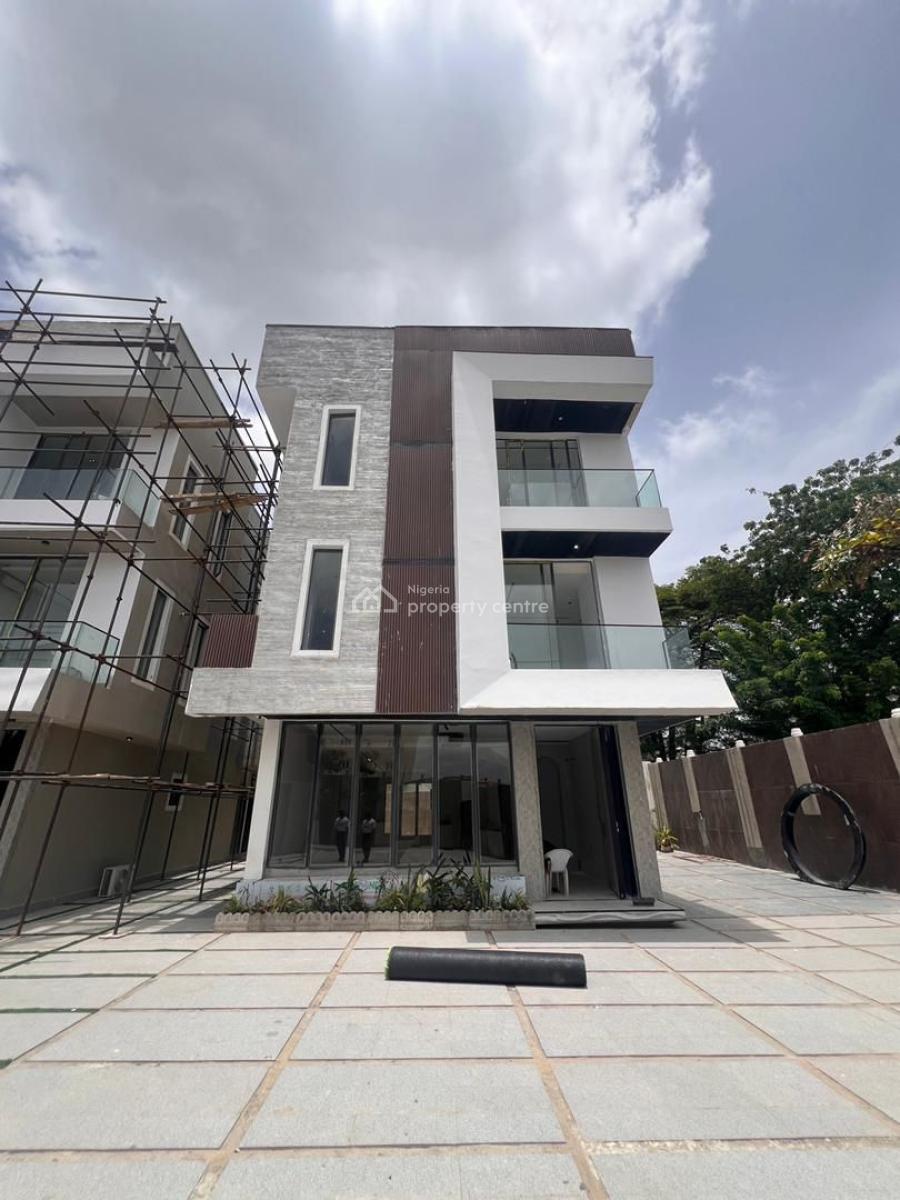 Luxury 4 Bedroom House with 2 Rooms Bq, Study, Gym, Sit-out Area, in a Secure & Call to Access Estate, Parkview Estate, Ikoyi, Lagos, Detached Duplex for Sale