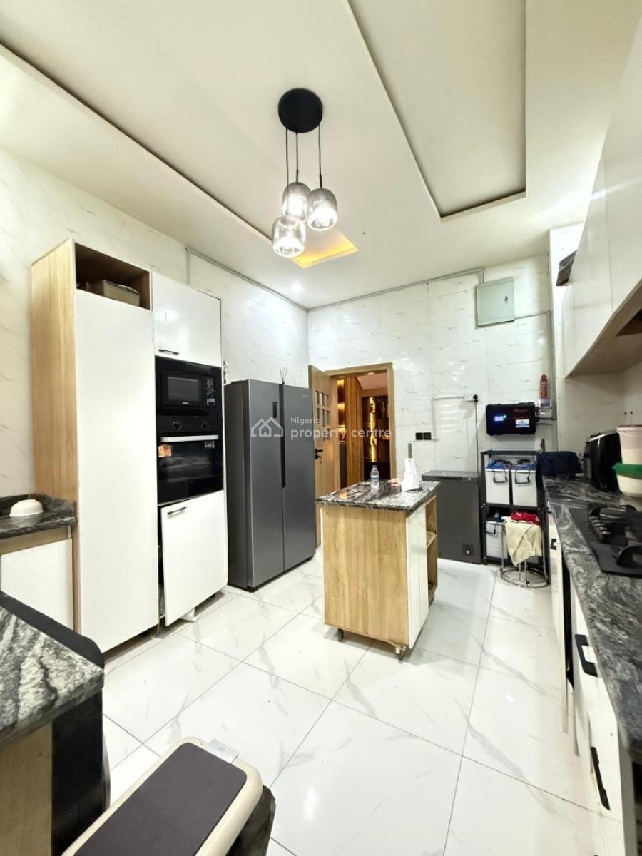 Fully Furnished / Spacious 4 Bedroom Fully Detached Duplex with Bq ,, Ajah, Lagos, Detached Duplex for Rent