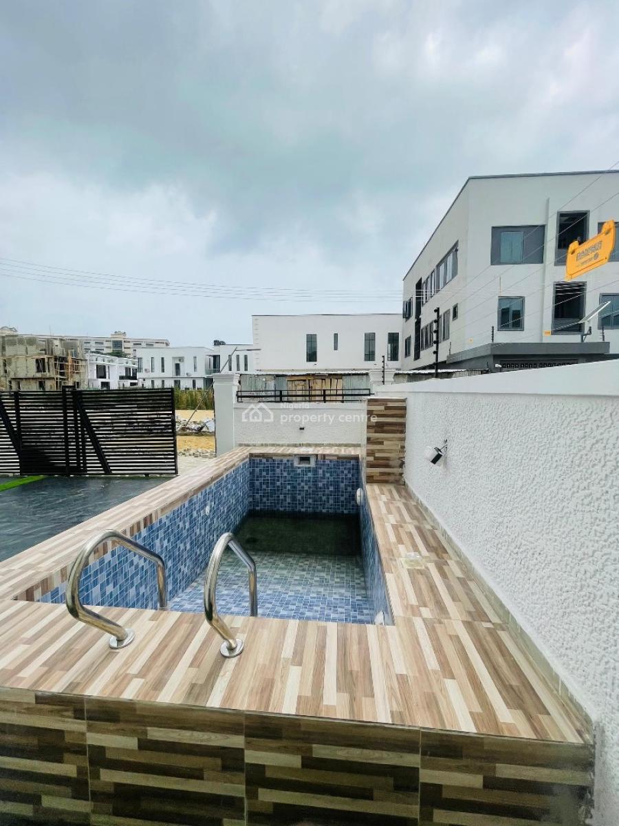 5 Bedroom Fully Detached Duplex with Bq and Pool, Chevron, Lekki, Lagos, Detached Duplex for Sale