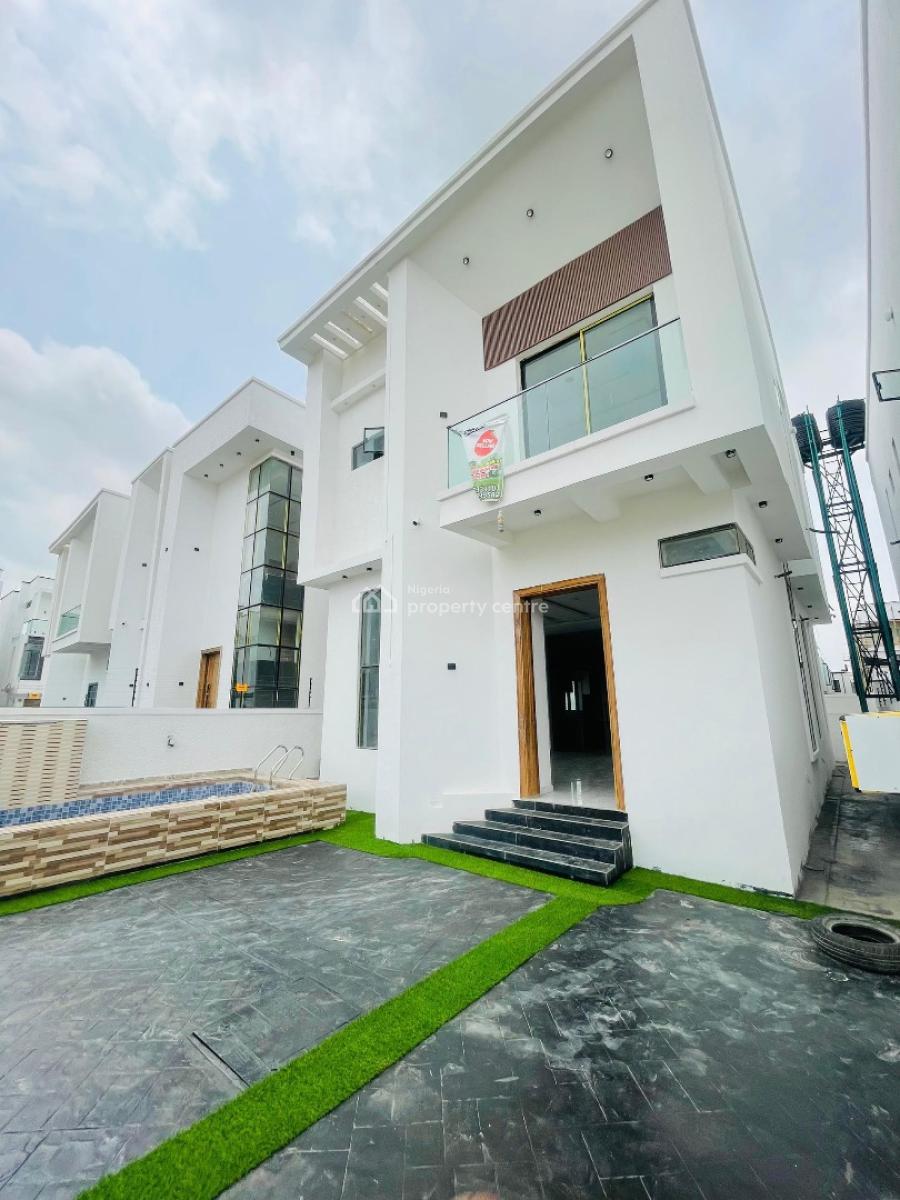 4 Bedroom Fully Detached Duplex with Bq, Chevron, Lekki, Lagos, Detached Duplex for Sale