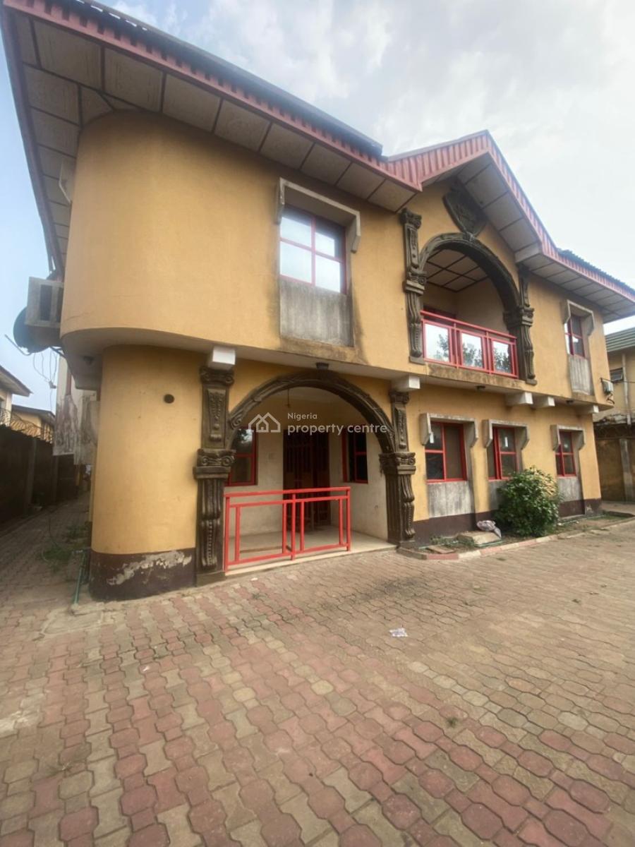 Executive 5bedroom Duplex with Flats Behind at Kola, Otun Street, Moshalasi Bus Stop, Kola, Alimosho, Lagos., Alakuko, Ifako-ijaiye, Lagos, Detached Duplex for Sale