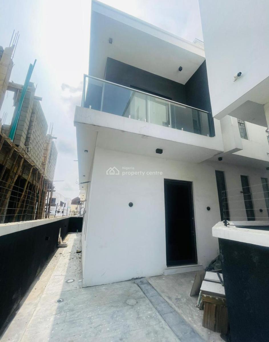 4 Bedroom Semi Detached Duplex with Bq, Chevron, Lekki, Lagos, Semi-detached Duplex for Sale